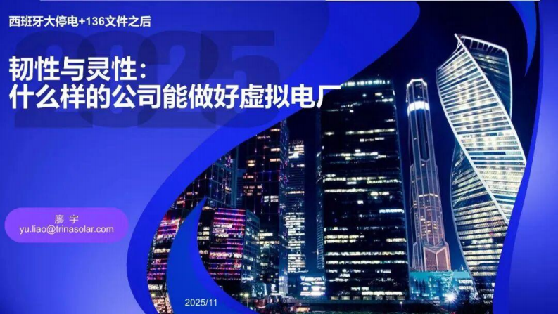 天合光能PPT：韧性与灵性-什么样的公司能做好虚拟电厂