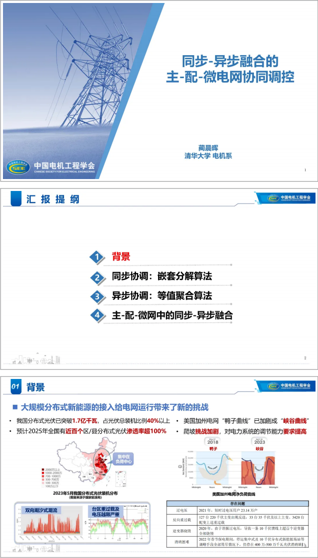 【专家PPT-电力】同步-异步融合的主-配-微电网协同调控——清华大学 蔺晨晖